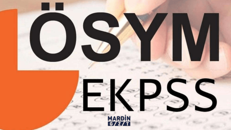 EKPSS pazar günü yapılacak