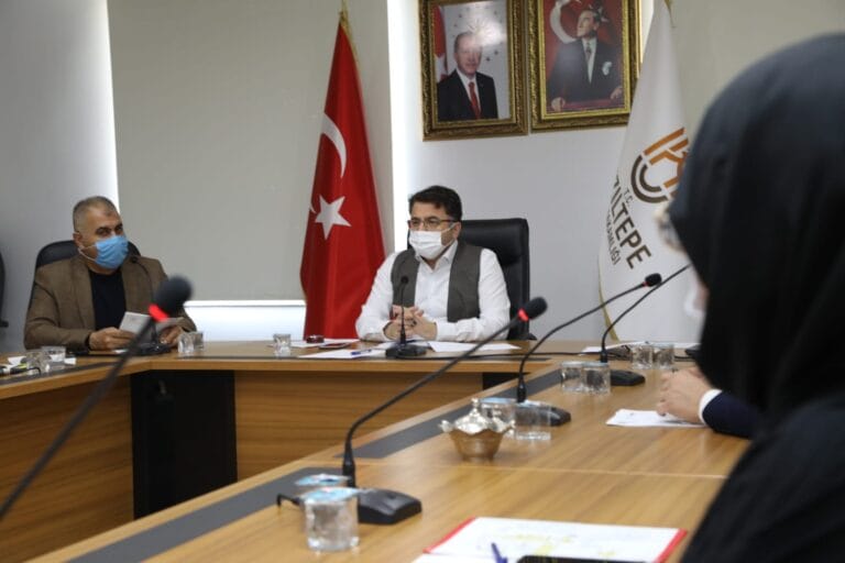 Kızıltepe’de koronvirüs toplantısı