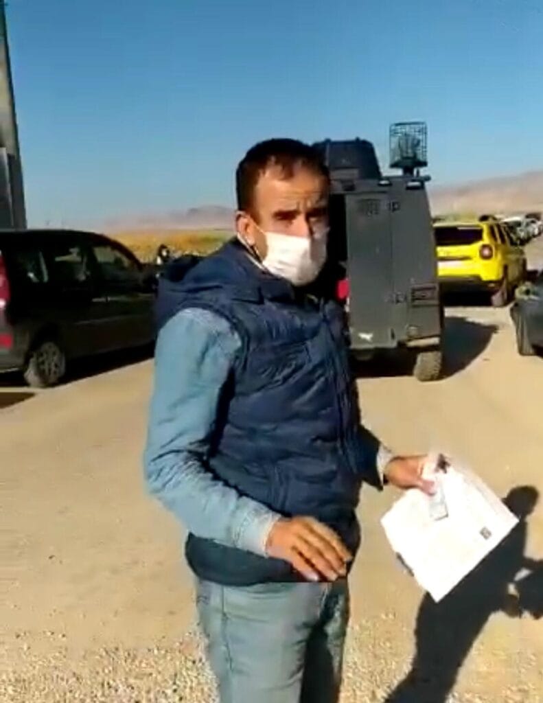 Kızıltepe polisi sınav giriş belgesini kaybeden adayın imdadına koştu