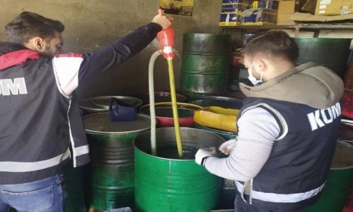 Mardin’de 11 bin 637 litre kaçak akaryakıt ele geçirildi