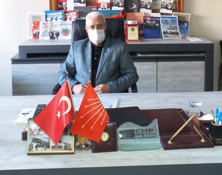 Kızıltepe CHP İlçe Başkanı Kalkan: Bir mafya bozuntusu genel başkanımızı tehdit edemez