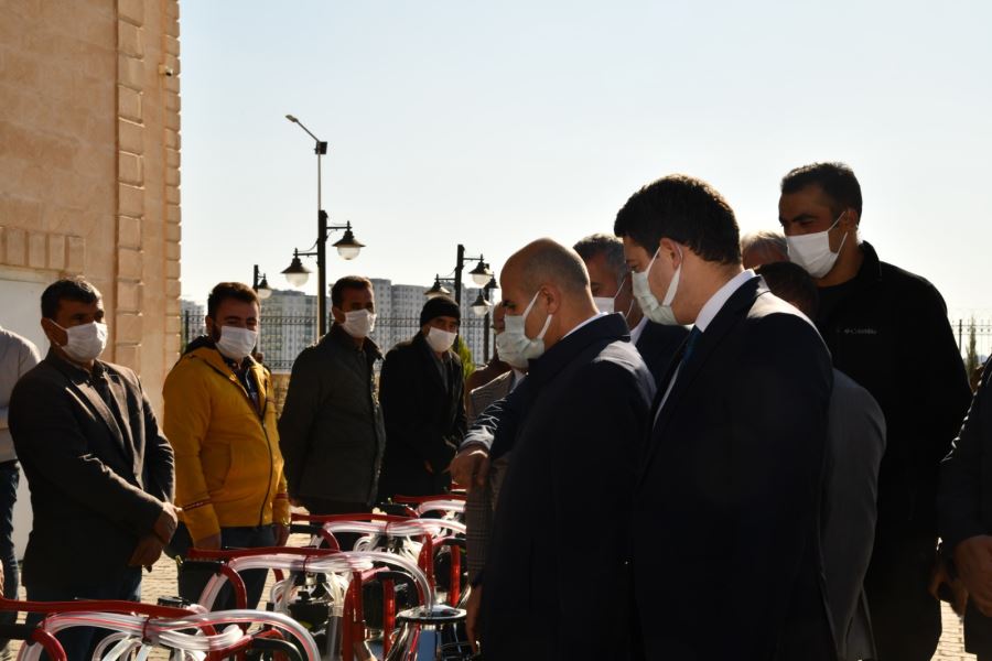 Mardin’de süt makinesi dağıtımı