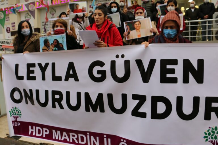 HDP Mardin İl Örgütün’den Leyla Güven açıklaması