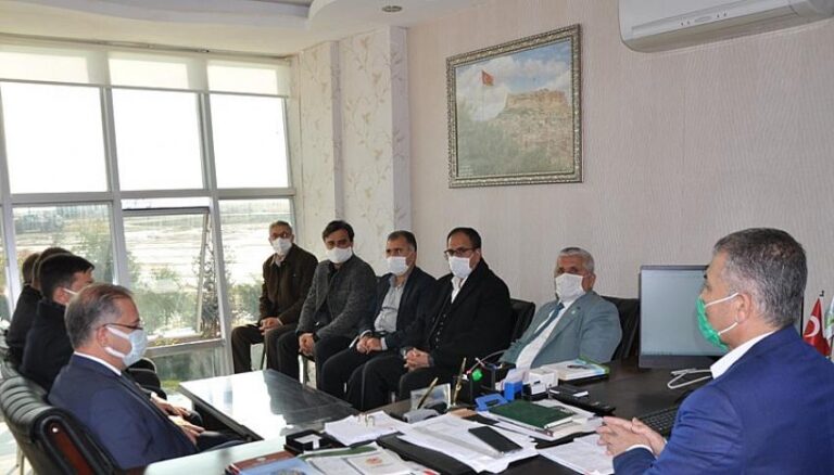 AK Parti Kızıltepe İlçe Başkanı Şahin’den MTDF’ye ziyaret