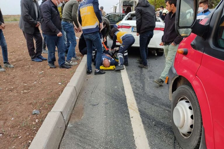 Nusaybin’de trafik kazası: 1 ölü, 2 yaralı
