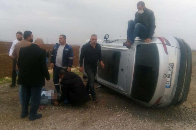 Nusaybin’de trafik kazası: 2 yaralı