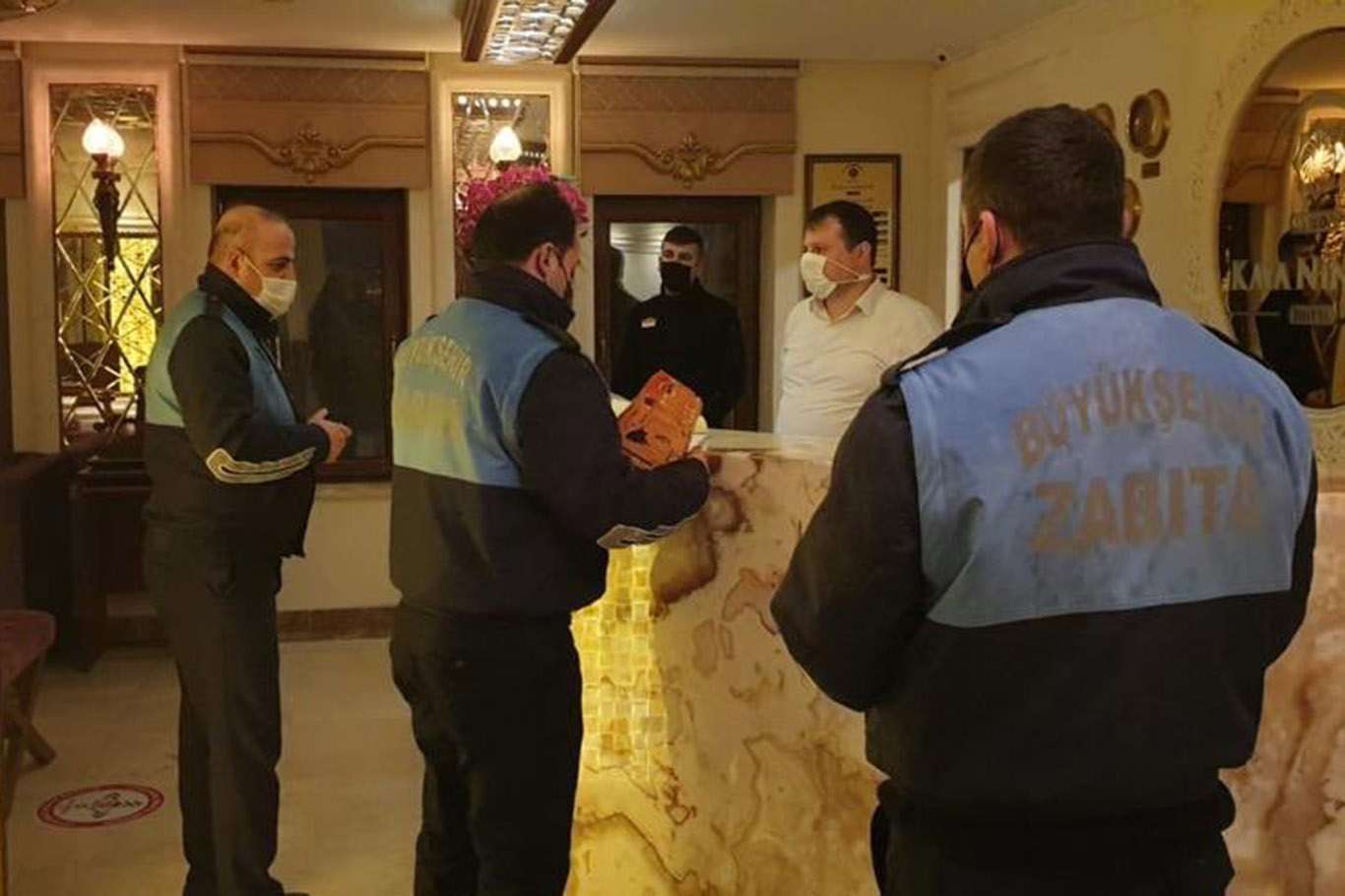 Mardin’de yılbaşında uygulanacak tedbir için zabıtadan bilgilendirme