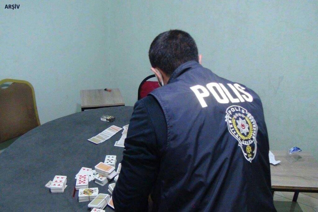 Kızıltepe’de kumar baskını