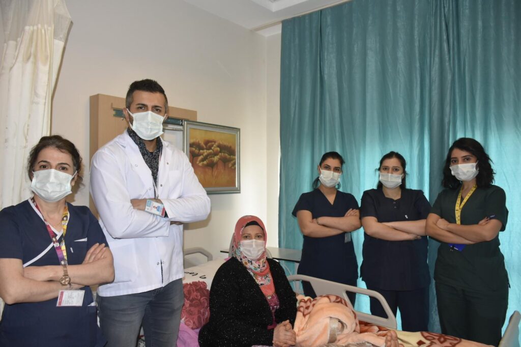 Mardin Devlet Hastanesi’nde bir hastaya ilk defa uygulandı