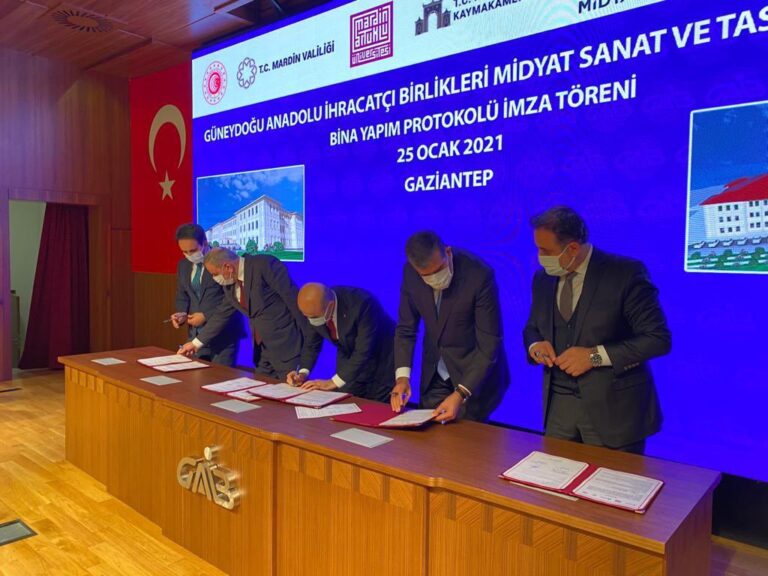 Midyat Sanat Ve Tasarım Fakültesi binası için imzalar atıldı