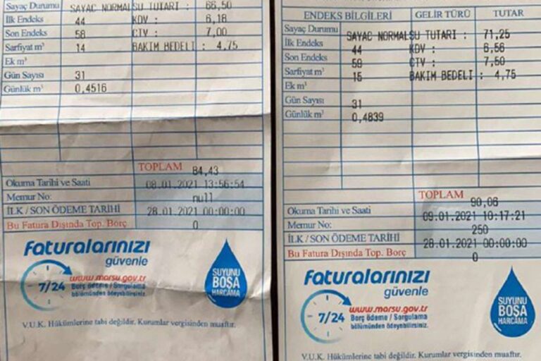 Mardin’de MARSU aynı aboneye birer gün arayla 2 fatura kesti