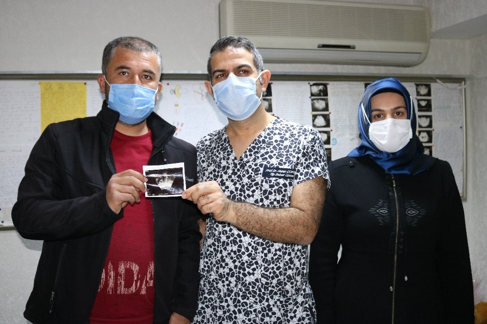12 yıllık çocuk özlemi 3’lü tedavi yöntemi ile son buldu