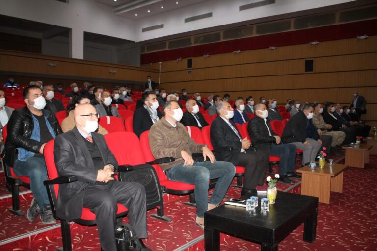 Midyat Kaymakamı Dundar, muhtarlar toplantısına katıldı
