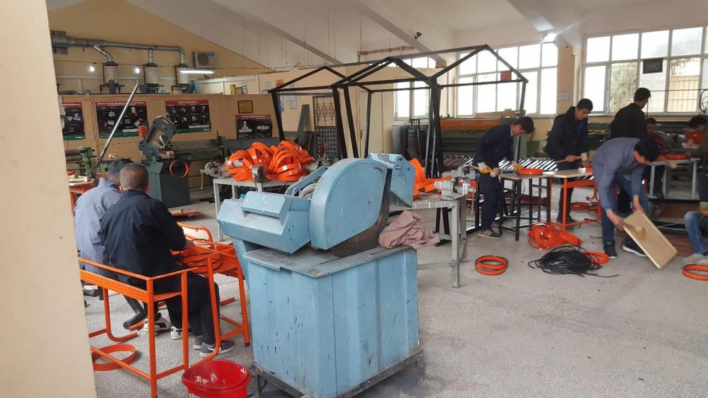 Mardin’de meslek liseleri üretim merkezlerine dönüşüyor