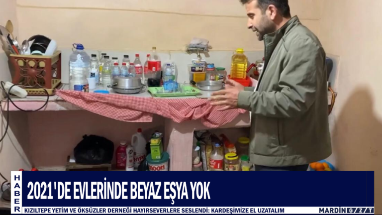 Evlerinde beyaz eşyası olmayan abi kardeş hayırseverlerden destek bekliyor