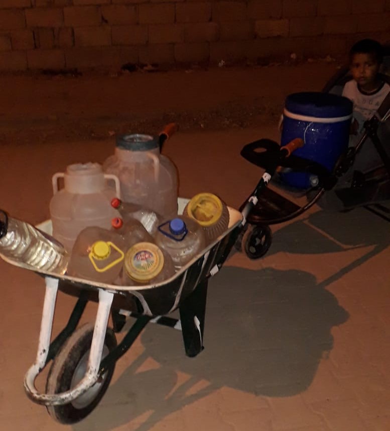 Kızıltepe’de bebek arabasıyla su taşıma! MARSU’dan açıklama geldi