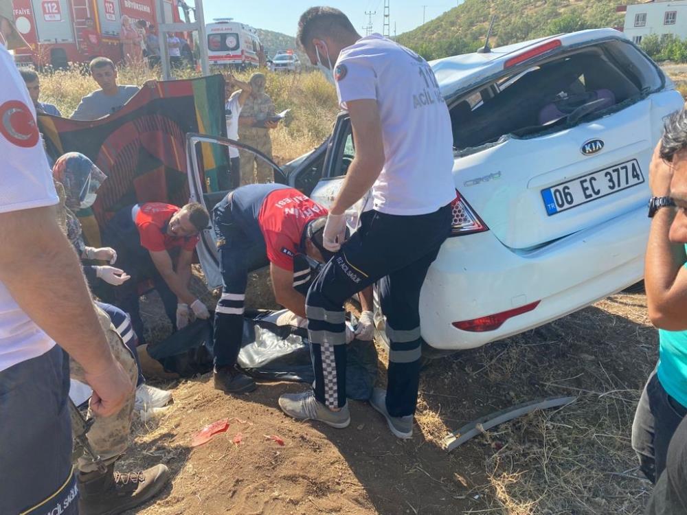 Mardin’de trafik kazası: 1 ölü, 2 yaralı