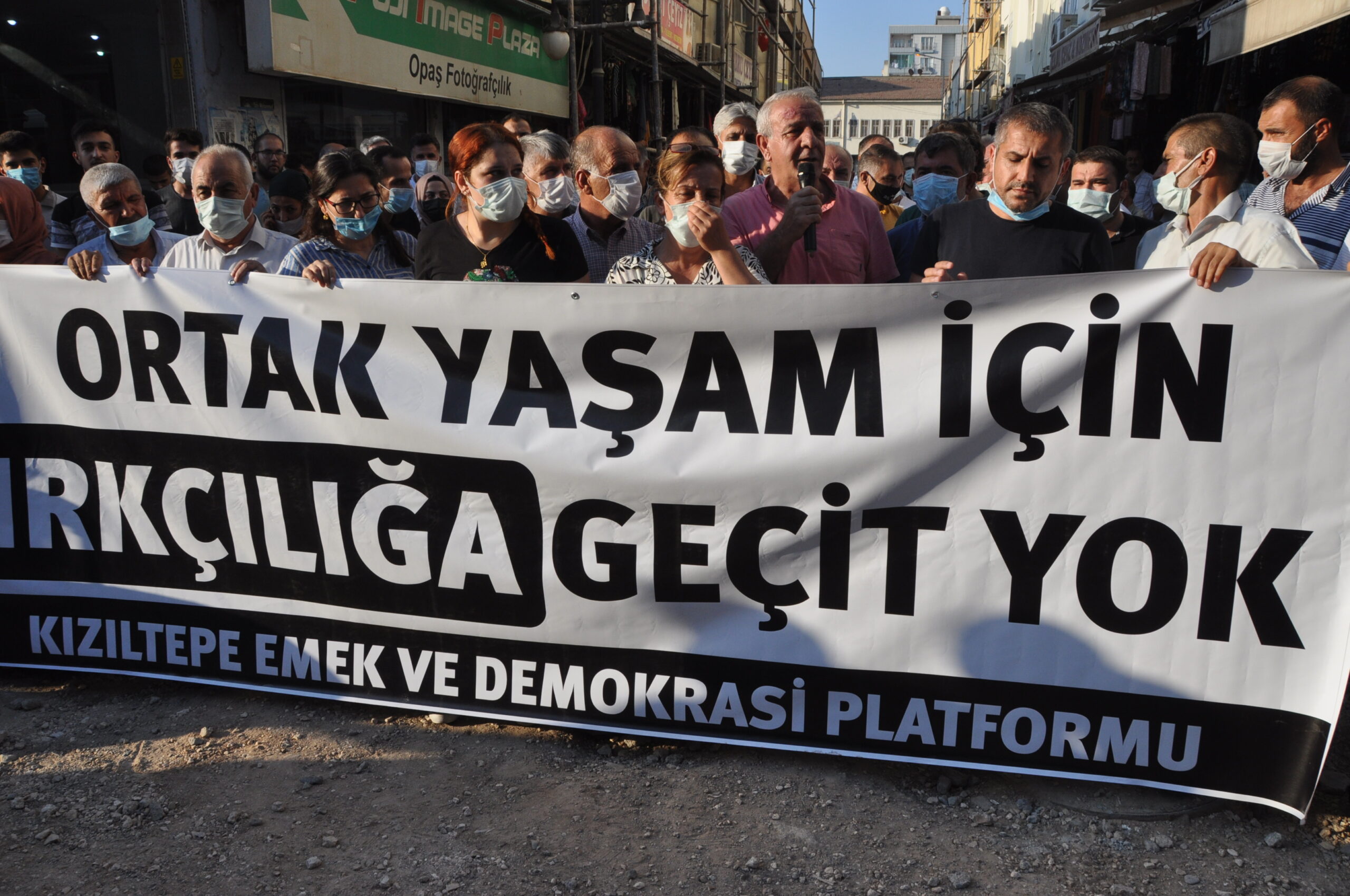 Kızıltepe’de Konya’da katledilen aile için basın açıklaması yapıldı