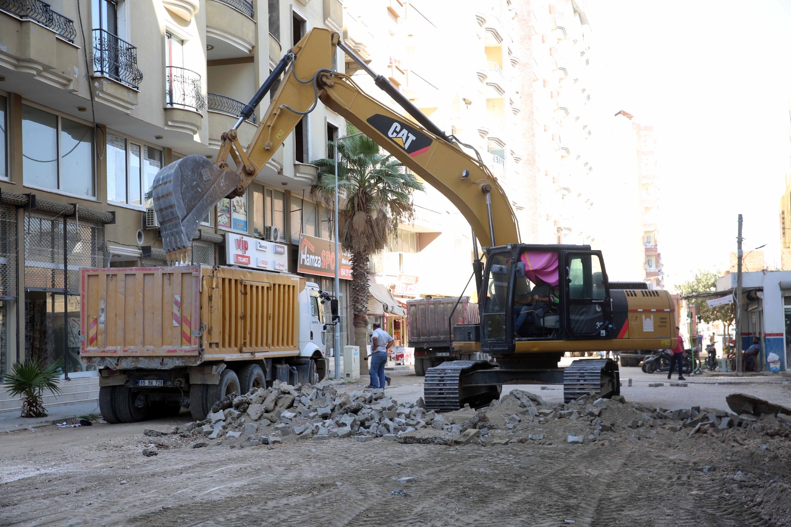 Kızıltepe Tandoğan Caddesinde çalışmalar başladı