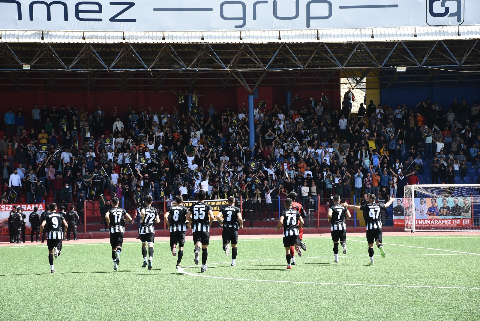 Kızıltepe ve Nusaybin maçında sportmenlikten uzak görüntüler şampiyonluktan daha çok konuşuldu