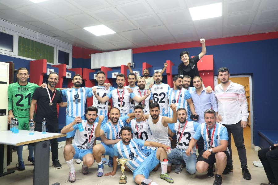 Kurumlar arası turnuvada şampiyon MARSU