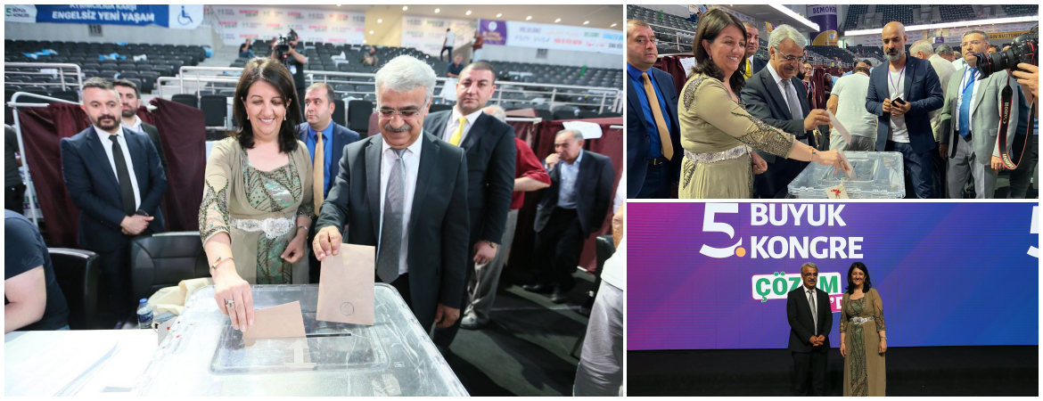 HDP’de Buldan ve Sancar yeniden eş genel başkan seçildi