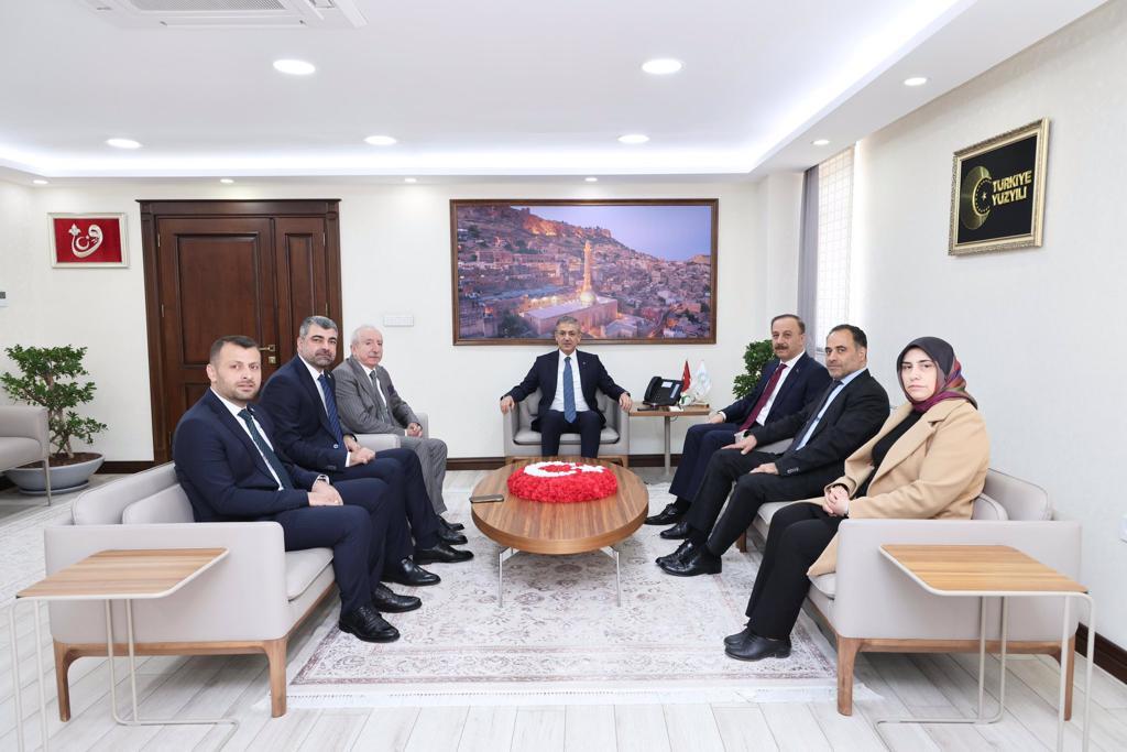 AK Parti heyeti Vali Akkoyun’u ziyaret etti