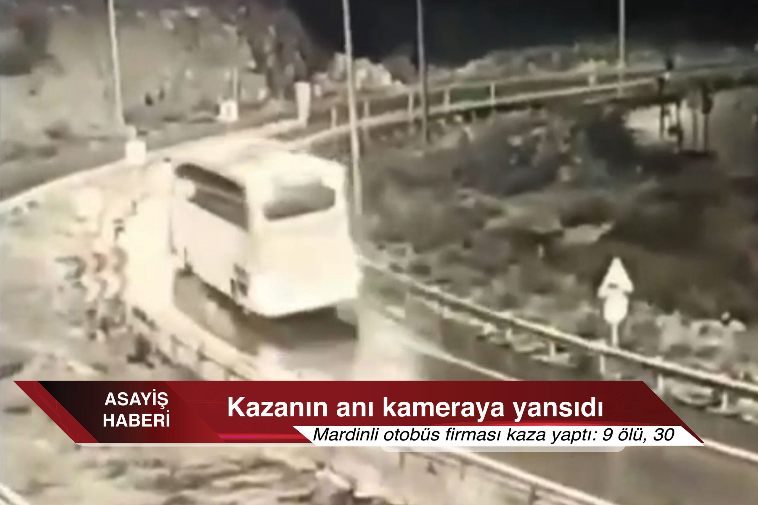 Kaza anı kamerada