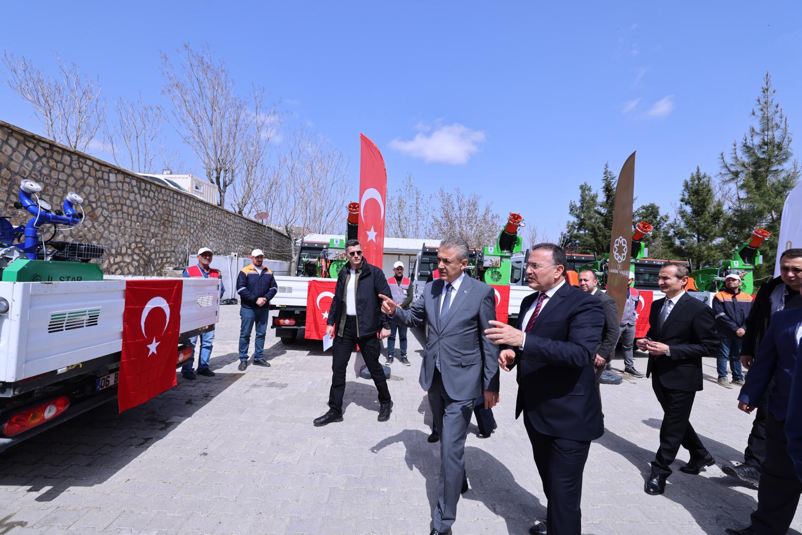 Mardin Büyükşehir Belediyesi 40 adet yeni ilaçlama cihazı aldı
