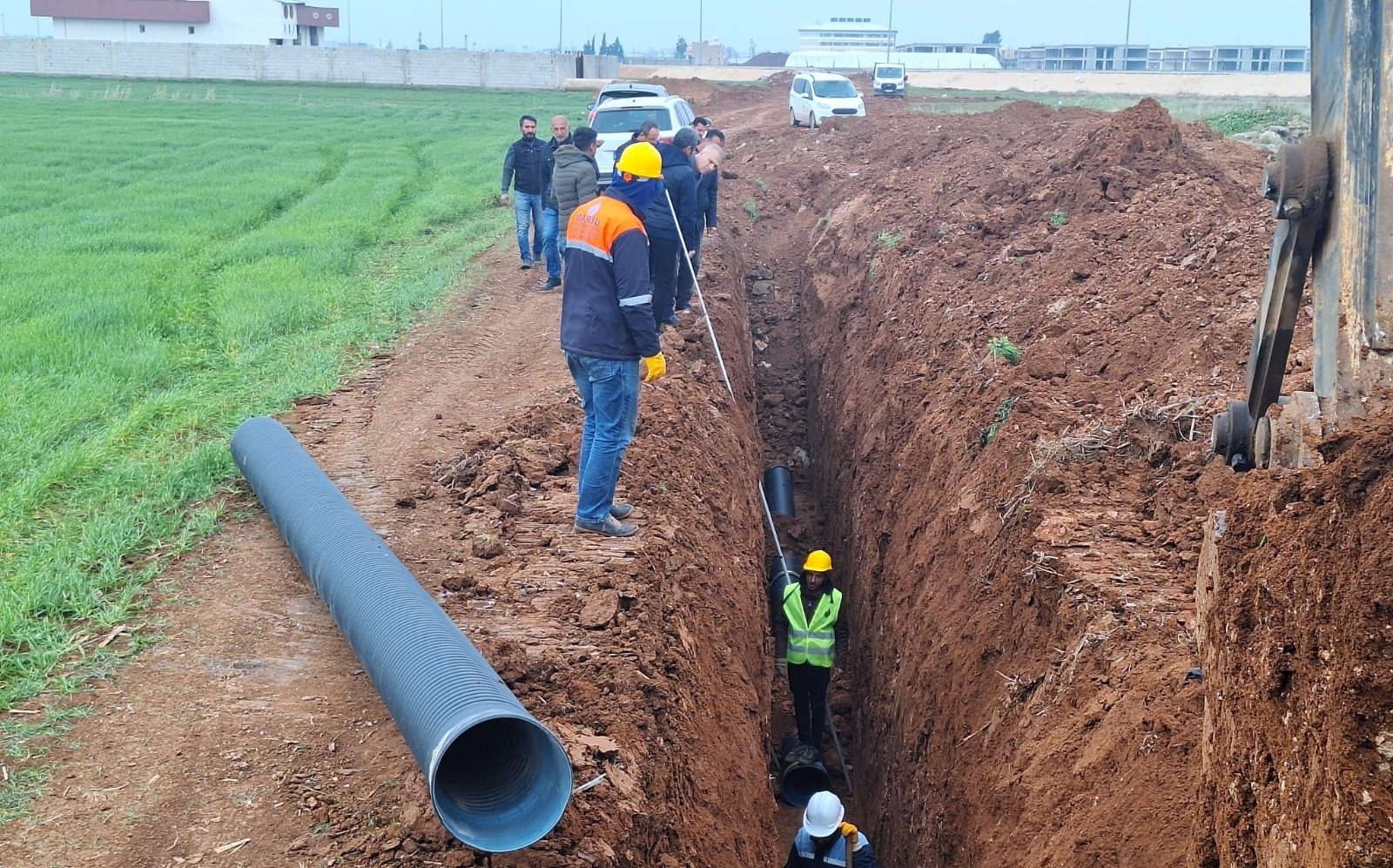 Yeni Oto Galericiler ve Küçük Sanayi Sitelerinde altyapı çalışmaları tamamlandı