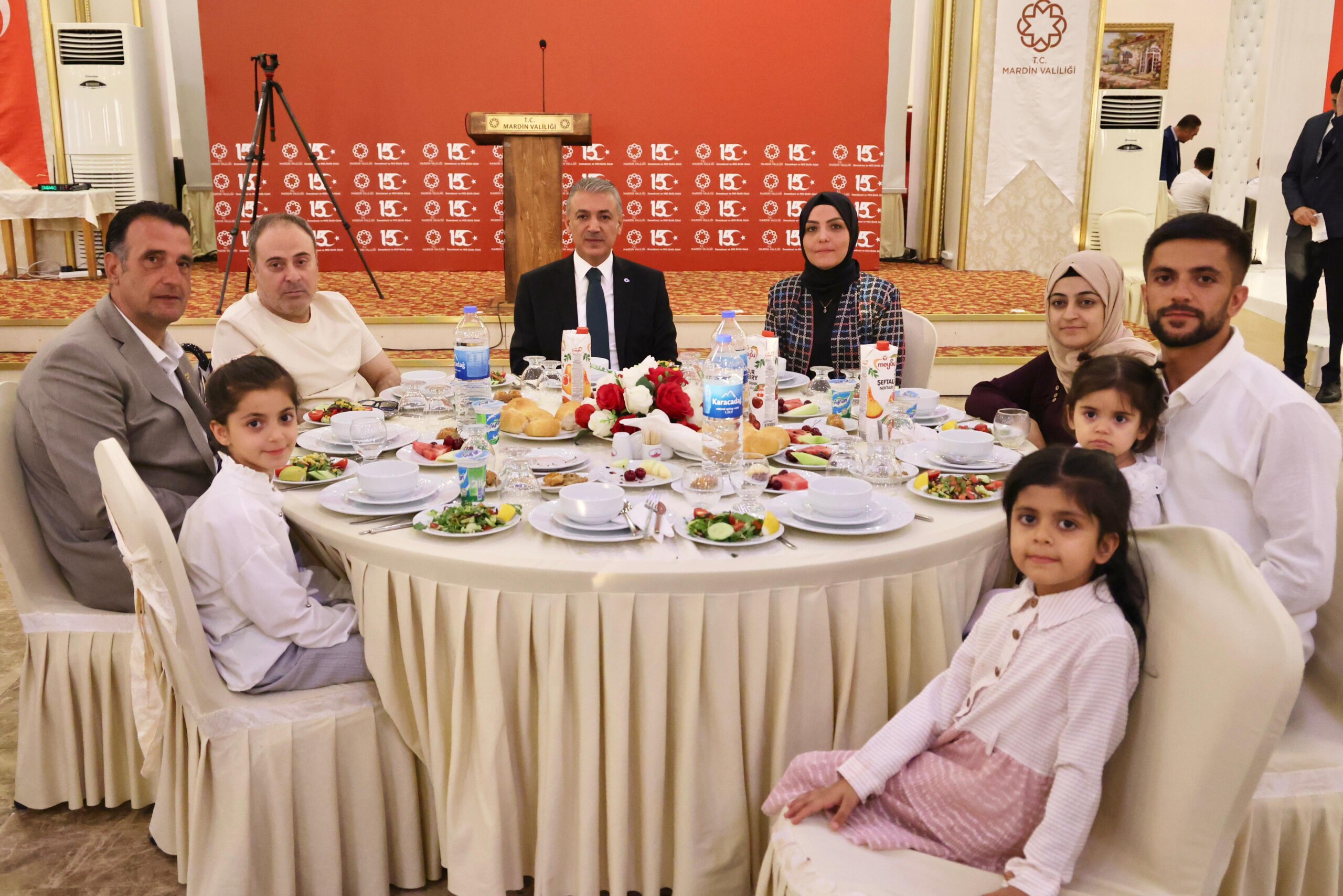 Mardin Valisi Tuncay Akkoyun, Şehit Aileleri, Gazi ve Aileleriyle bir araya geldi