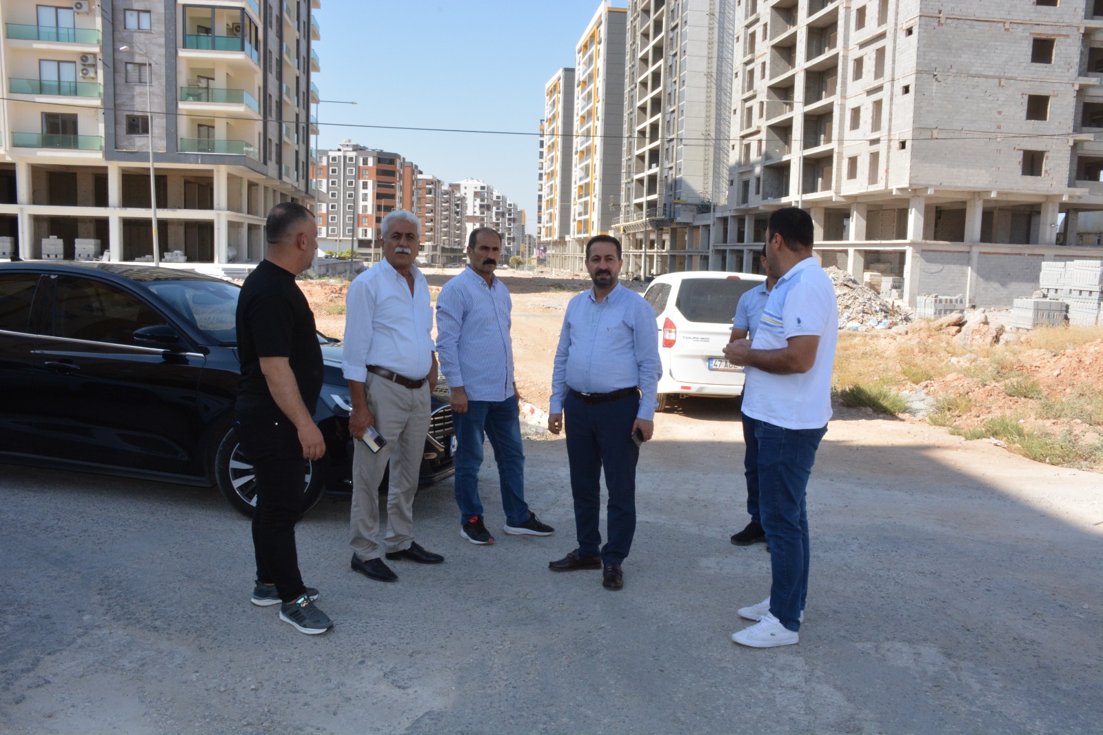 Yeni yol ve yerleşim alanları incelendi
