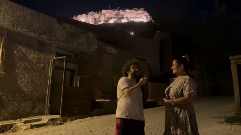 Mardine’e hayran kalan kadın turist Mardin’e 3. sefer geliyor.