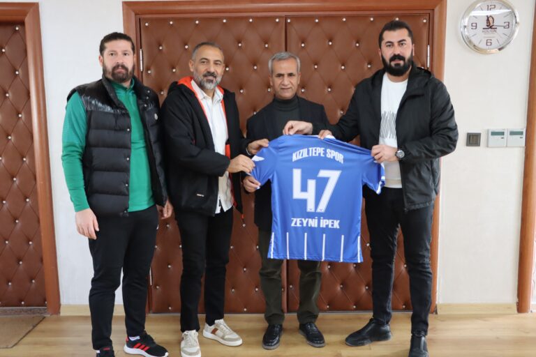 Eş Başkan İpek, Kızıltepespor’u ağırladı