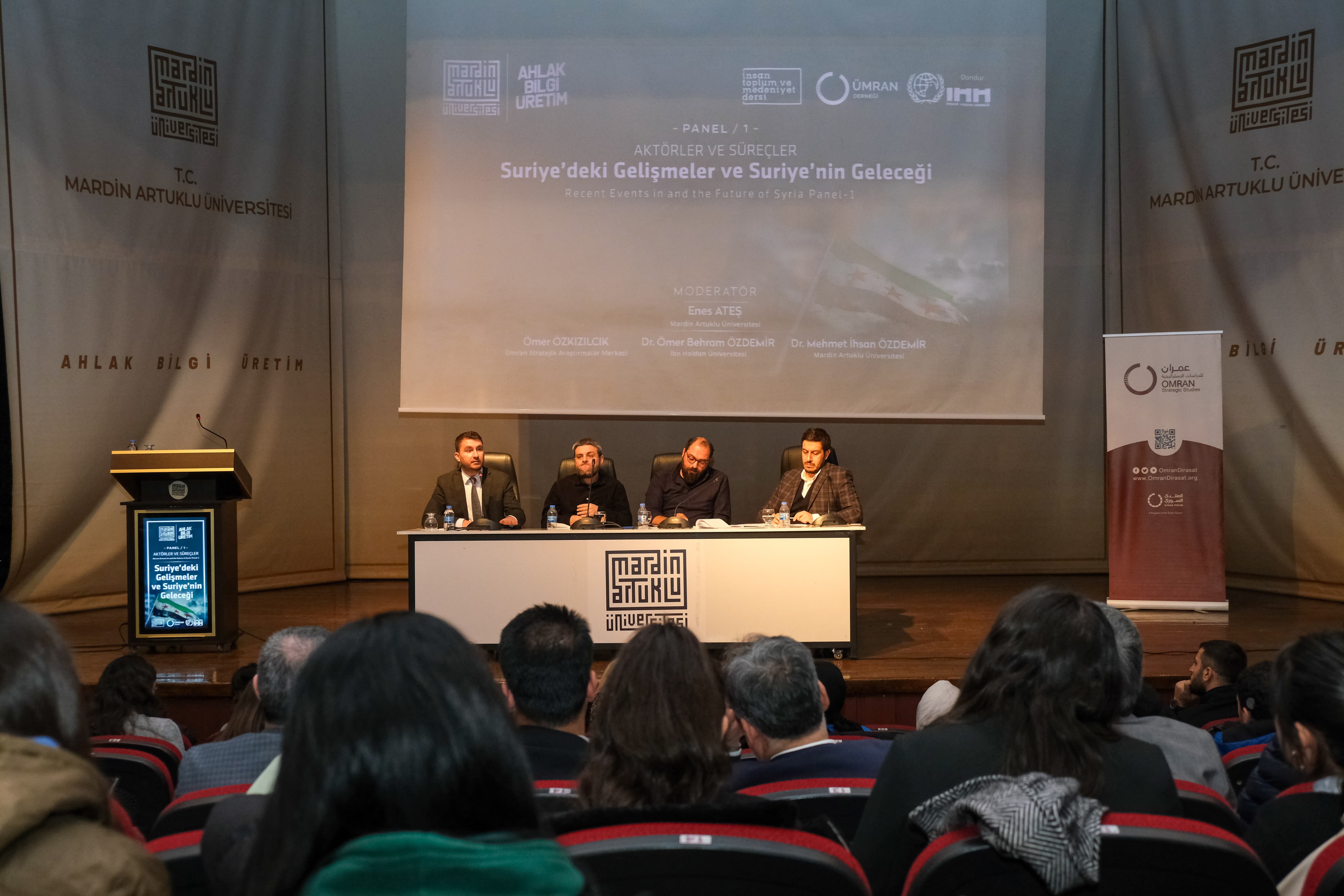 MAÜ’de “Suriye’deki Gelişmeler ve Suriye’nin Geleceği” Panel Serisinin ilki Düzenlendi