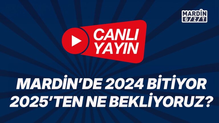 Mardin’de vatandaş 2024 için ne de dedi, 2025’ten ne beklentileri var