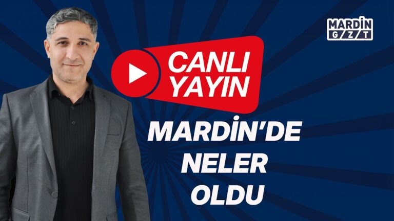 #MARDİN’DE 28 ARALIK CUMARTESİ GÜNÜ YAŞANILAN GELİŞMELER