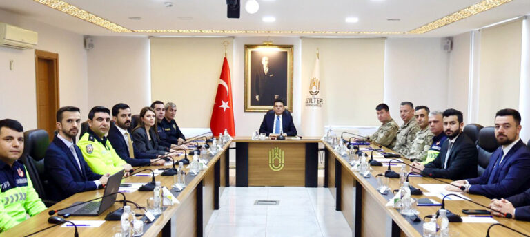 Genişletilmiş Asayiş ve Güvenlik Toplantısı gerçekleştirildi