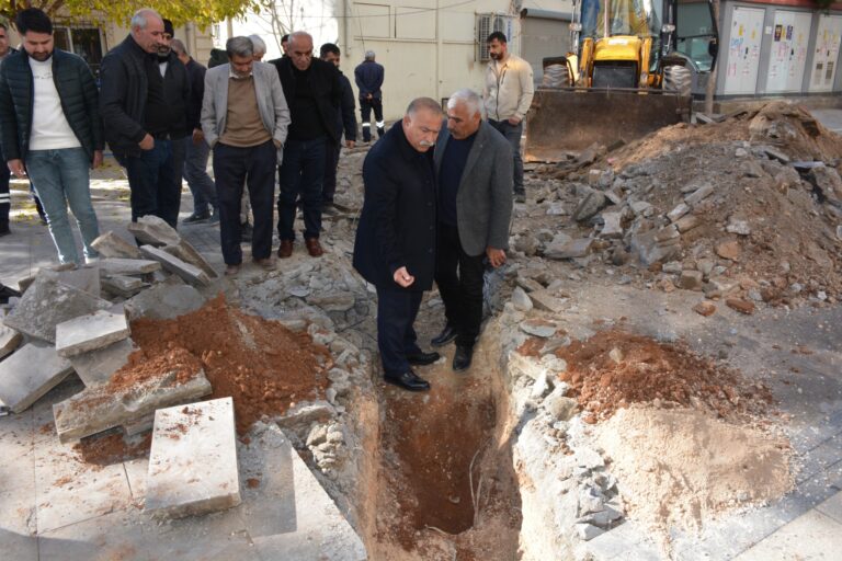 Özgürlük Meydanı’ndaki çalışmalar denetlendi