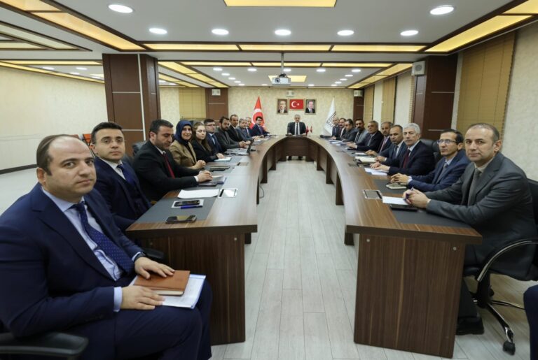Mardin Büyükşehir Belediyesinde Yatırımlar ve Projeler Masaya Yatırıldı