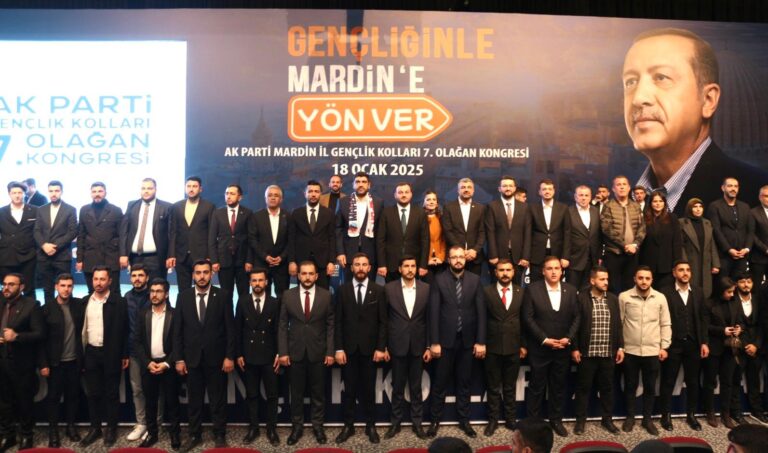 AK Parti Mardin İl Gençlik Kolları 7. Olağan Kongresi  Gerçekleşti