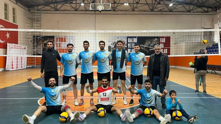 Midyat Belediye Spor rakibine set vermedi