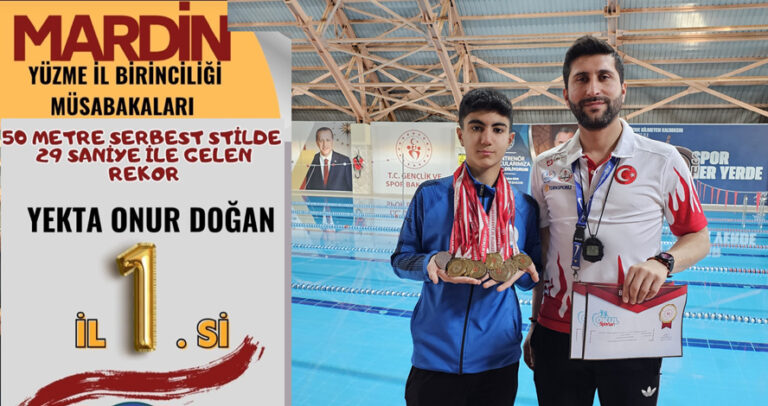 Rekortmen yüzücü Yekta’nın hedefi Milli olmak