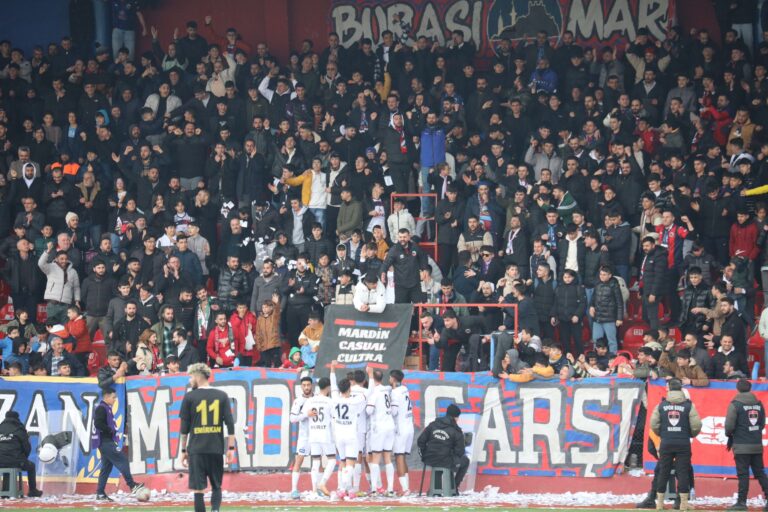 Mardin 1969 Spor galibiyeti aldı, liderliğe yükseldi
