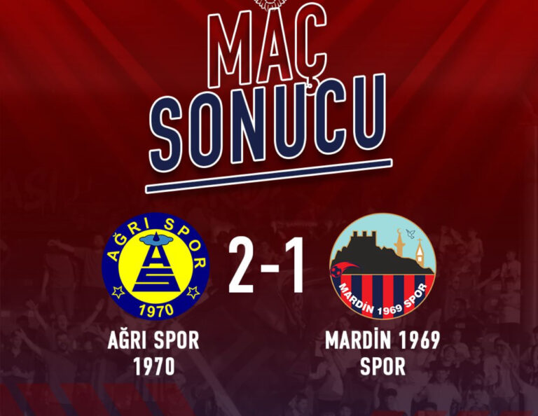 Mardin 1969 Spor, Ağrı’dan puansız dönüyor