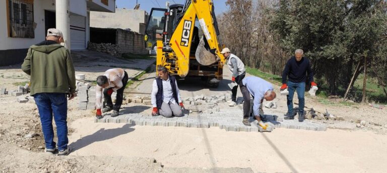 Yol Onarım Çalışmaları Devam Ediyor