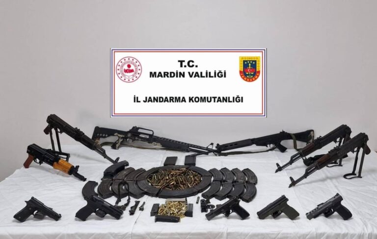 Kızıltepe’de silah kaçakçılarına darbe