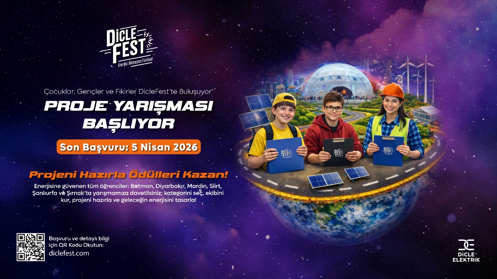 DicleFest’te Teknoloji ve Bilim Yarışmaları Başlıyor