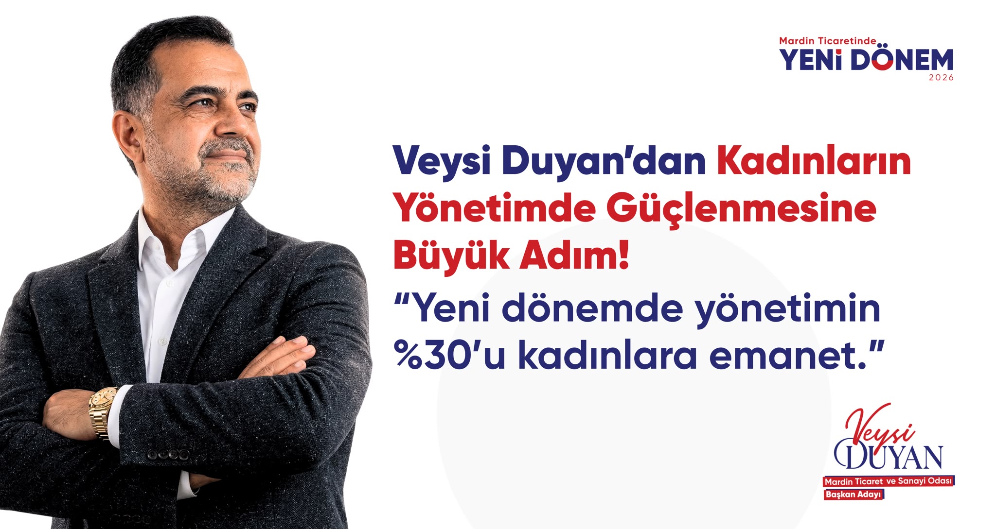 Veysi Duyan: Kadınlar Yönetimde Sembol Değil, Güç Olacak