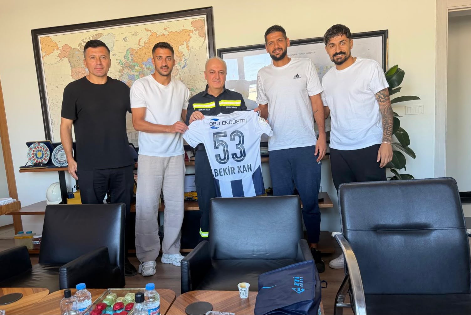 Mazıdağı Fosfat Spor’dan Eti Bakır’a anlamlı ziyaret